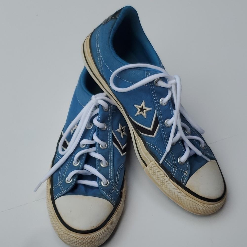 Blue Converse Allstars low sneaker 8